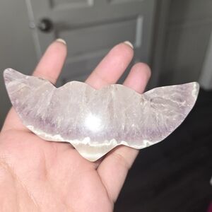 Purple and White Crystal Wing